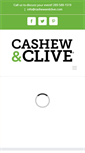 Mobile Screenshot of cashewandclive.com
